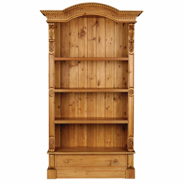 Victorian Arched Top Bookcase
