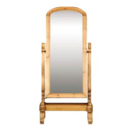 Victorian Carved Cheval Mirror