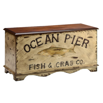 Ocean Pier Storage Box Chest