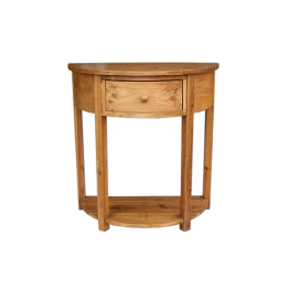 Reclaimed Pine Console Table with Drawer