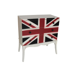 Union Flag 3 Drawer Chest
