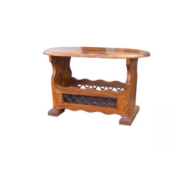 Dark Indian Magazine Rack
