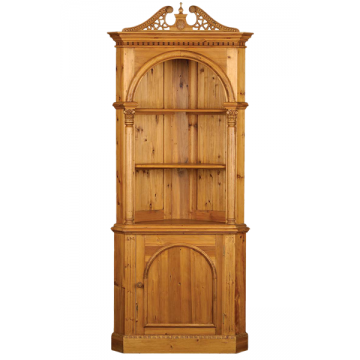 Georgian 3ft Corner Cabinet