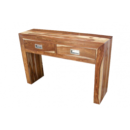 Indian 2 drawer Hall Table