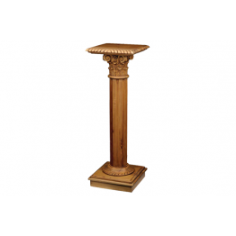 Reclaimed Pine Pedestal III