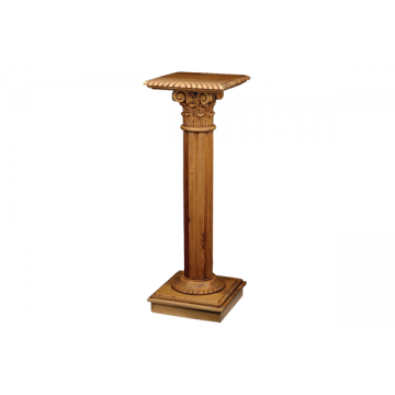 Reclaimed Pine Pedestal III